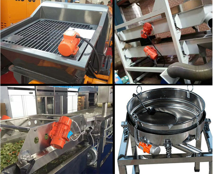 小型振動(dòng)電機(jī)適用于直線篩，直排篩等