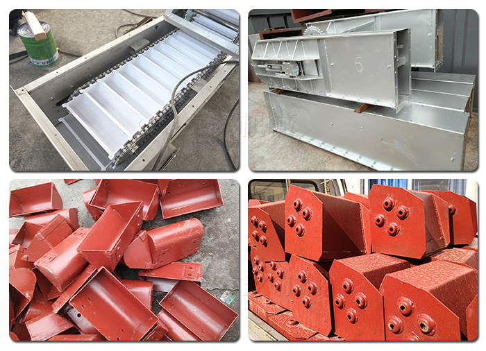 TD型斗式提升機料斗，機殼展示圖